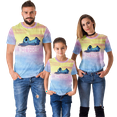 thumbnail image 5 of Kids Stitch New Arrival Printed T-Shirt Family Mama Papa Baby for Unisex Print Short Sleeve, 5 of 10