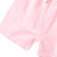thumbnail image 7 of Babcutegg Kids' Summer Casual Shorts with Drawstring Lightweight Clothes for Boys and Girls Pink Size 5-6, 7 of 7