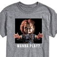 thumbnail image 3 of Chucky - Wanna Play - Men's Short Sleeve Graphic T-Shirt, 3 of 5