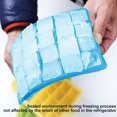 thumbnail image 2 of QualitChoice Silicone iIce Cube Maker Mold Square DIY Fruit Ice Maker Kitchen Bar Drinking Light Blue 1Set, 2 of 6