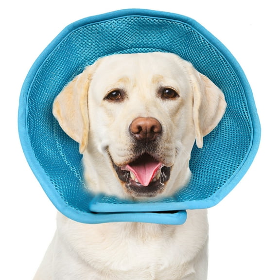 Dog Cone Collar Dog Cones For Large Dogs, Pet Recovery Cone for Dogs and Cats, Soft Dog Cone Recovery Collar Prevents Licking, Scratching and Biting Wounds After Surgery