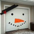thumbnail image 2 of Christmas Garage Door Decorations Outdoor Snowman Banner Cover Mural Christmas Holiday Diy Decor Supplies, 2 of 5