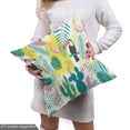 thumbnail image 5 of Ambesonne Tropical Fabric by the Yard Upholstery, Aloha Nature Birds Art, 1 Yard, Multicolor, 5 of 5