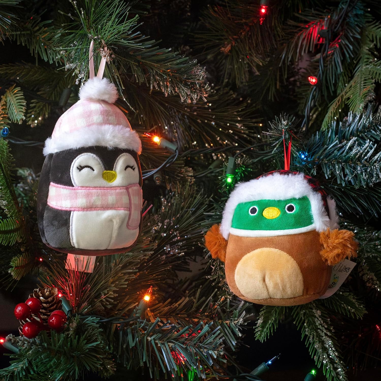 Finally found the squishmallow Christmas ornaments they're so cute