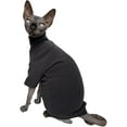 thumbnail image 5 of UOSIA Sphynx Cats Solid Warm Fleece Shirt Cat Turtleneck Thermal Hairless Cat Clothes, 5 of 6