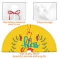 thumbnail image 6 of Kll 48" Christmas Tree Skirt Bless This Home Xmas Tree Skirts Mat For New Year Xmas Holiday Party Indoor Outdoor Home Decoration, 6 of 9
