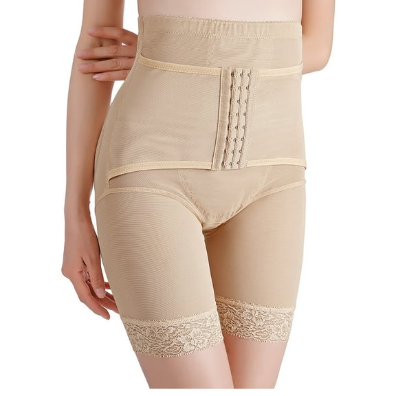 AOOCHASLIY Shapewear for Women Women's High Waist Alterable Button Lifter Hip And Hip Tucks In Pants