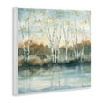 thumbnail image 3 of Stupell Industries Birch Tree Reflections Quaint Lake Clearing Landscape Painting Unframed Art Print Wall Art, Design by Carol Robinson, 3 of 5