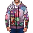 thumbnail image 6 of Lsque inside out 2 for Mens Full-zip Hoodie, Zip-up Pullover Hooded Sweatshirt, Kangaroo Pocket Hoodie Ideal for Daily Wear, Travel, and Home-Medium, 6 of 8