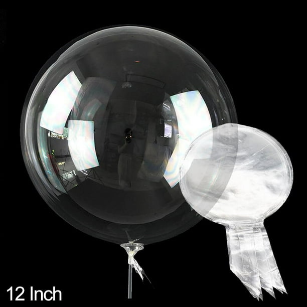 10pcs Clear Balloons Giant Transparent Balloon Wedding 1st Birthday Party Decoration Valentine's Day Mother's Day Decor Globos10 pieces Gao Jinjia LED