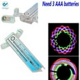 thumbnail image 6 of Deago Bike Wheel Lights, LED Waterproof Bicycle Spoke Tire Light with 32-LED and 32pcs Changes Patterns Bicycle Rim Lights for Mountain Bike/Road Bikes/BMX Bike/Hybrid Bike/Folding Bike, 6 of 10