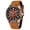 Brown Coffee, variant on Watch for Men Sport Military Waterproof Chronograph Mens Watches Analog Quartz Big Face Classic Stylish Fashion Casual Designer Business Work Wrist Watch Elegant Gift for Men