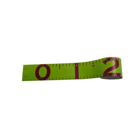 

120Cm Pvc Waterproof Fish Measure Measuring Tape Precision Fishing Tool (Green)