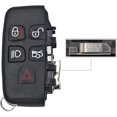 thumbnail image 4 of Carcasa para llave remota Fob de 5 botones aplicable a Land Rover Range R0ver Sport LR4 Evoque Side con palabras, 4 of 5