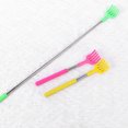 thumbnail image 1 of (3- Pack) Portable Extendable Telescopic Plastic Back Scratchers/Hand Massager/Backslap with Rubber Handles, 1 of 5