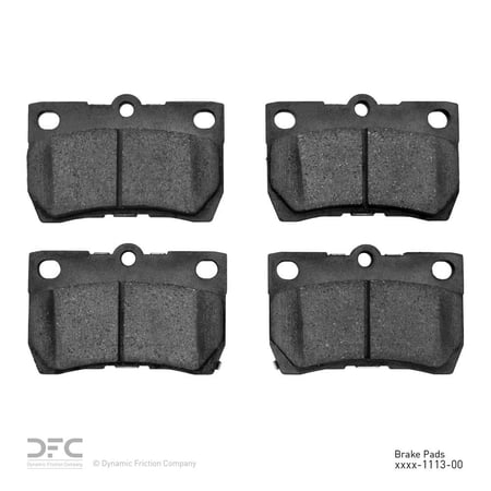 Dynamic 1311-1113-00 DFC 3000 Semi-metallic Brake Pads