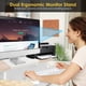 thumbnail image 5 of Soporte elevador para monitor Across-Star, doble monitor, ajustable de 81 a 102 cm, 5 of 7