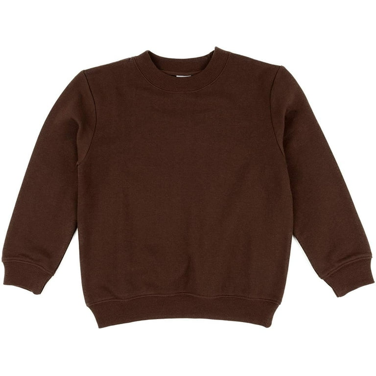 Girls hot sale brown sweatshirt