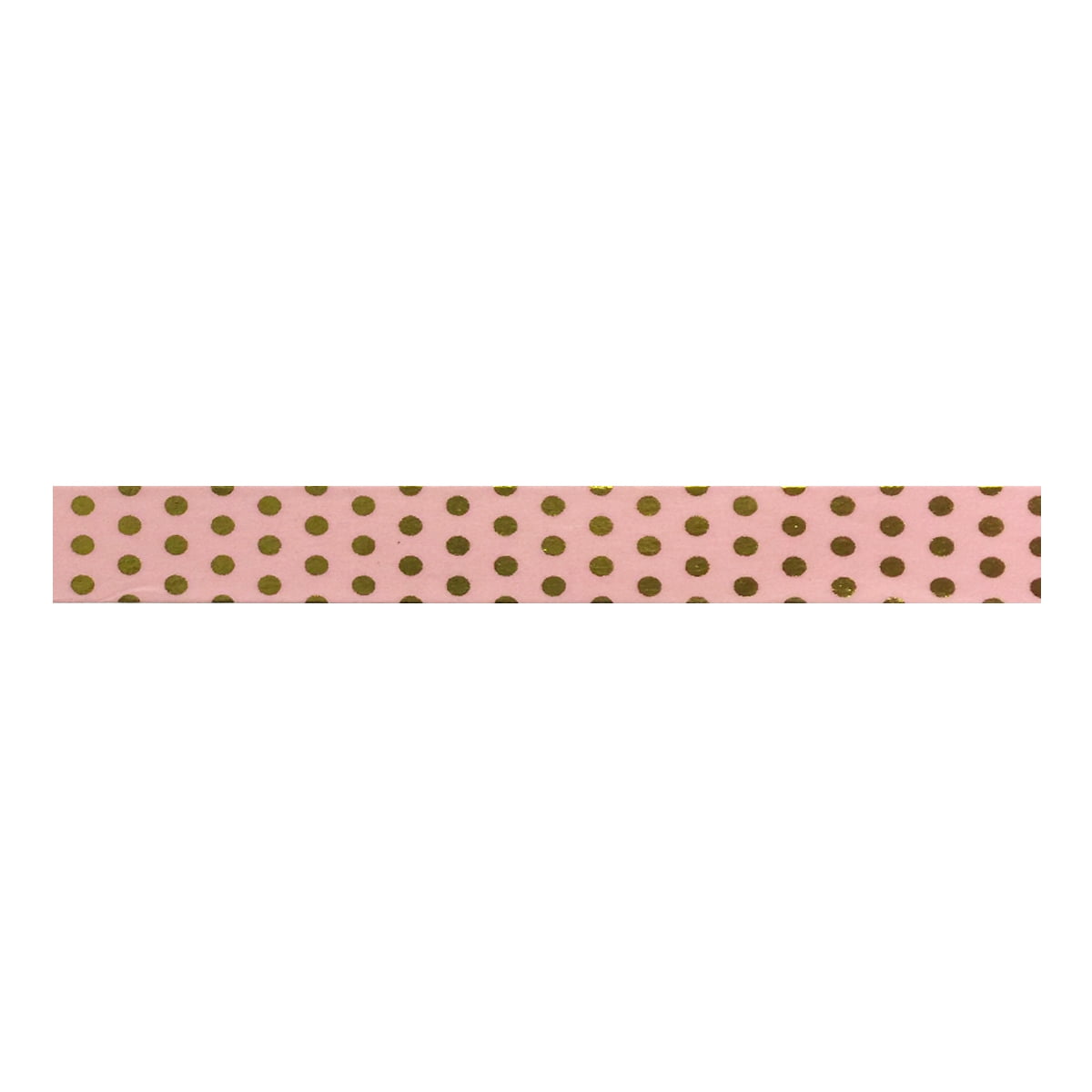 Gold Dots on Pink Wrapables Colorful Washi Masking Tape Gold Dots on Pink Wrapables Colorful Washi Masking Tape
