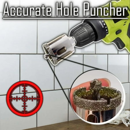 

〖TOTO〗Woodworking Tools Drill Hole Saw Bits Tile Glass Diamond /10Pcs Bits 6-30Mm Opener Tool Tools Home Improvement