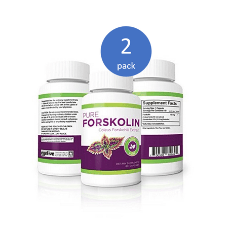 - (2 Pack) Vitality Max Labs 100% Pure Forskolin 125 mg Weight Loss Pills, 60 Ct