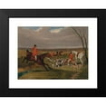 thumbnail image 2 of John Frederick Herring Snr. 14x11 Black Modern Framed Museum Art Print Titled - The Suffolk Hunt; the Death (1833), 2 of 5