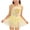 Yellow, variant on Bathing Suit for Girls Size 2-8 Tummy Control Cute Graphic Fly Sleeve Swimsuit One Piece Summer Beach Vacation Swimwear