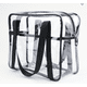 thumbnail image 4 of Bolsas de viaje transparentes para artículos de tocador, bolsa de aseo transparente, bolsa de cosméticos de viaje grande, bolsa de equipaje con cremallera de PVC transparente impermeable con, 4 of 5