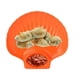 thumbnail image 3 of Plato para salsa con compartimento para salsa Plato para dumplings para aperitivo Salsa de tomate Naranja, 3 of 6