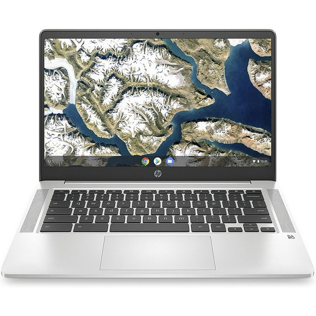 HP Chromebook Portable 14 Po FHD Argent Minéral