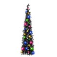 thumbnail image 1 of Árbol de Navidad MACTING de 5 pies con luces desplegables, color negro, 1 of 6