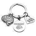 thumbnail image 2 of Psychologist Keychain, Child Psychologist Keychain, Psychology, Psych Student Gift, Human Brain Keychain, Faith Hope Love Keychain, Doctor Gift, Neurologist Gift, Psychologist Key Ring, 2 of 4