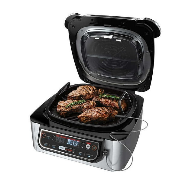 Ninja Foodi 5 in 1 Indoor Grill with Integrated Smart Probe 3.9 L
