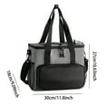 thumbnail image 3 of Upgraded Unisex Lunch Bag Four Layer Temperature-locking Portable Backpack/hand-carry Fits Outdoor Office Etc, 3 of 6