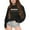 Black, variant on Kiijoy Toddler Girls Crew Neck Sweatshirt Hearts Print Fall Casual Pullover, Sizes 3-4