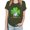 Dark Gray, variant on pstuiky St Patty's T-Shirt, St Patricks Day Women's Shamrocks T-Shirt Short Sleeve Crew Neck Tops St. Patrick's Day Shirt for Girls St. Patrick's Day Gift