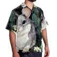 thumbnail image 2 of Tmall Men's Casual Spread Collar Hawaiian Short Sleeve Button Down Summer Beach Tops, 2 of 6