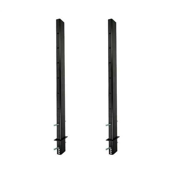(2 Pack) 54" Adjustable C Channel Pipe Stake for Flatbed Trailer Hauler