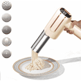 thumbnail image 1 of Handheld Electric Noodle Maker 5-in-1 Wireless Noodle Maker with Battery Level Display Automatic Noo, 1 of 5