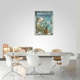thumbnail image 5 of Beach Wall Art Rustic Beach Landscape Pictures Wall Decor Country Flower Painting Just Breathe Canvas Prints Home Artwork Framed Decor for Bathroom Bedroom Living Room 12"x16", 5 of 6