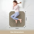thumbnail image 3 of Canadian Linen Alèses pour Chaise d'Incontinence 20 Pouces X 20, Lot de 3, Lavables, Imperméables, Douces et Absorbantes, 100 % Coton, Alèse Réutilisable Protectrice pour Siège d'Auto, Beige, 3 of 9