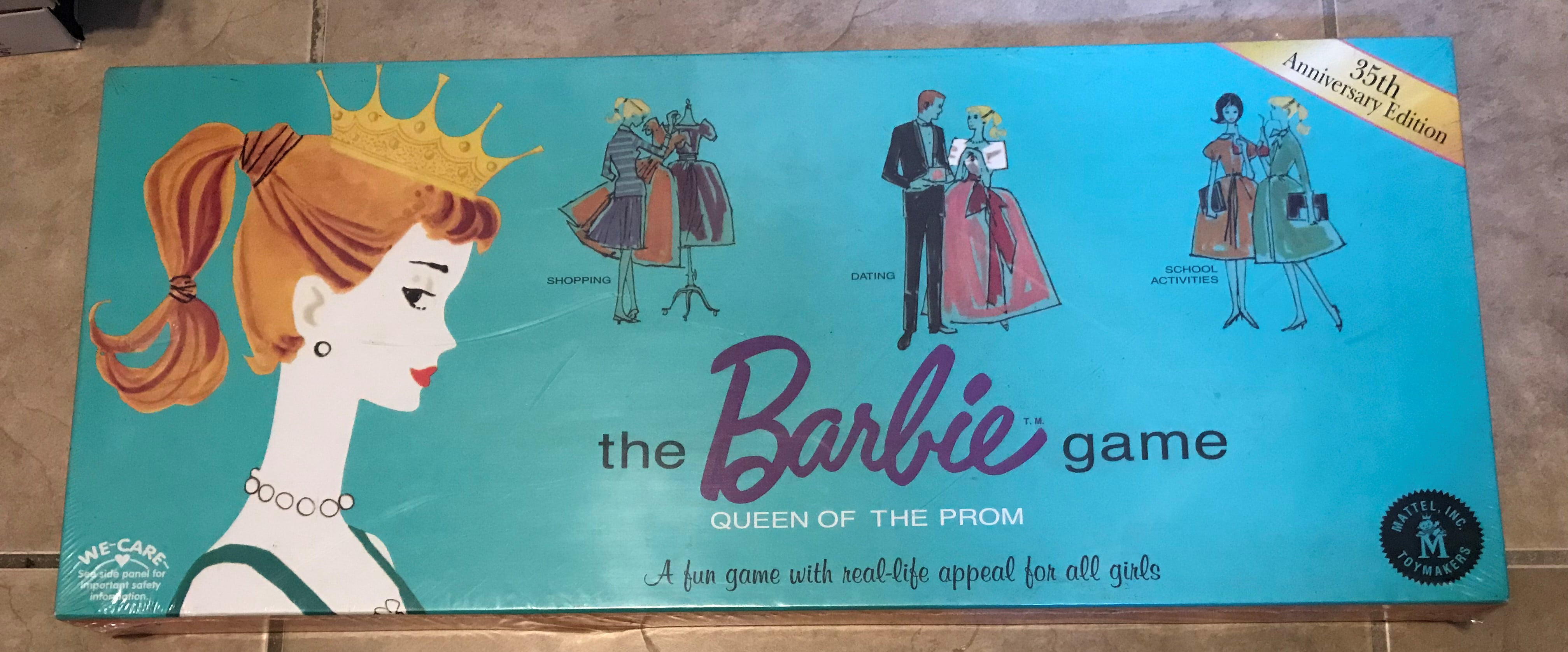 the barbie game queen of the prom 35th anniversary