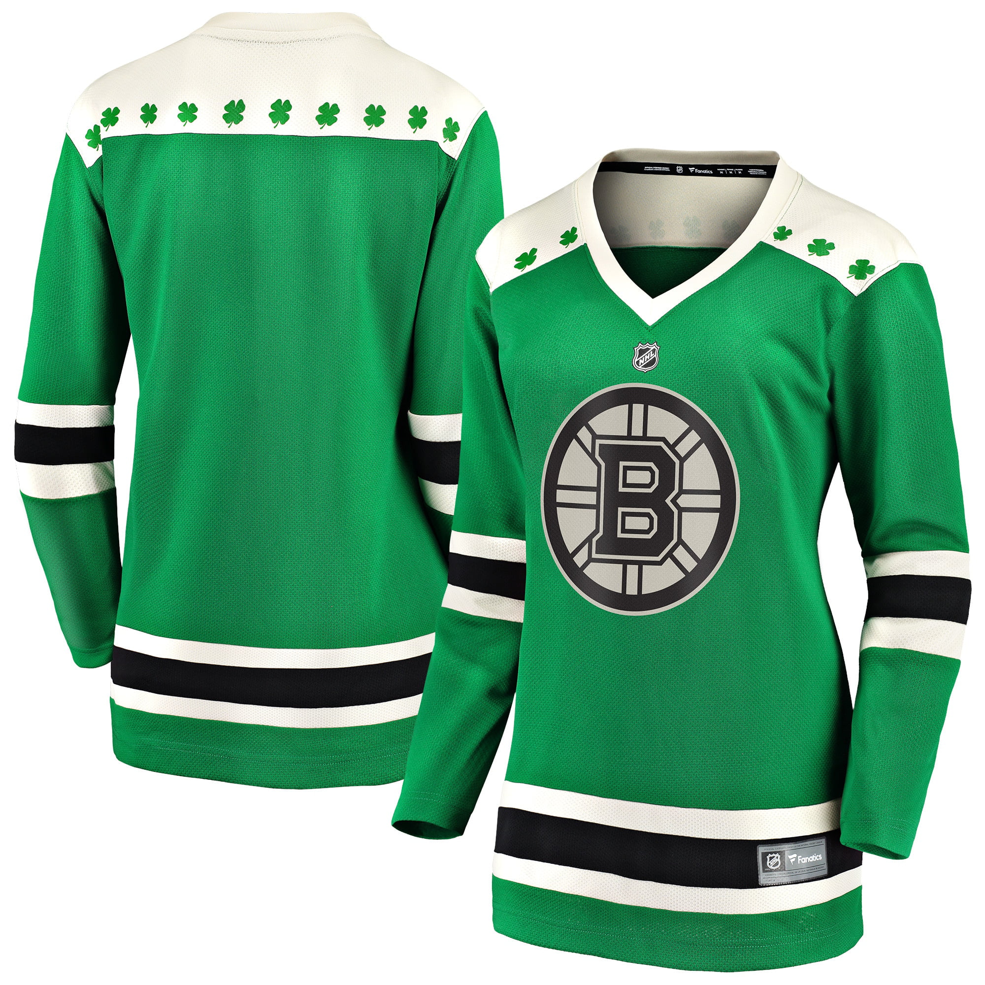 احذية نايك لكرة القدم Boston Bruins Fanatics Branded Women's 2021 St. Patrick's Day ... احذية نايك لكرة القدم