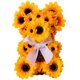 thumbnail image 1 of KAKOWELY Figura decorativa de oso de girasol con forma de oso, ideal para habitación de niña., 1 of 4