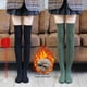 thumbnail image 1 of Calcetines largos hasta la rodilla de rizo grueso para mujer, otoño e invierno, estilo japonés, coreano, calcetines altos de pantorrilla cálidos, moda infantil, 1 of 5