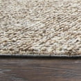thumbnail image 4 of Alora Decor London 9' x 12' Solid Brown/Gray/Rust/Blue Hand-Tufted Area Rug, 4 of 4