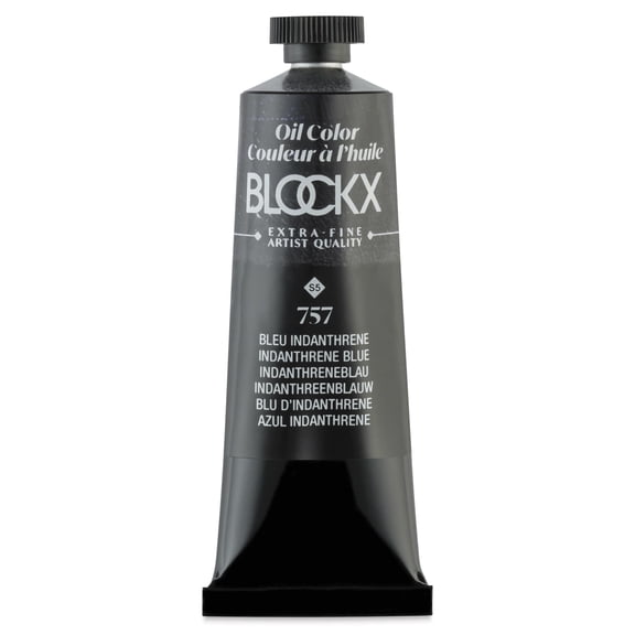 Blockx Artist Oil Color - Indanthrene Blue, 35 ml tube