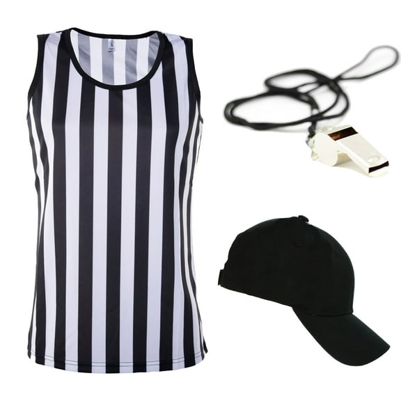 Referee Tank Top for Women | Referee Uniform Top for Waitresses, Costumes, More!