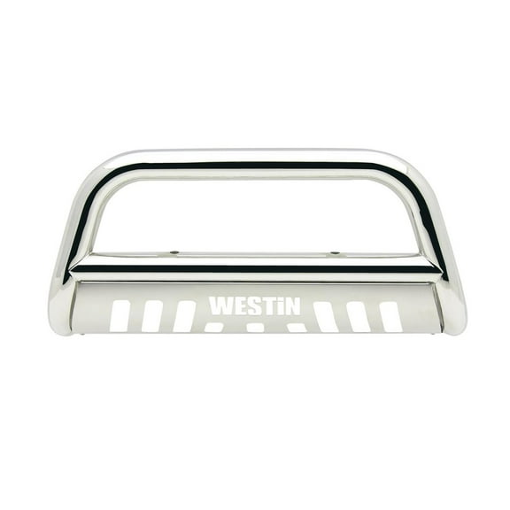 Westin 31-5550 E-Series Bull Bar - Polished Stainless Steel/Brushed Skid Plate Fits select: 2013-2016 RAM 2500, 2010-2012 DODGE RAM 2500