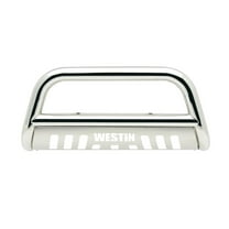 Westin 31-5550 E-Series Bull Bar - Polished Stainless Steel/Brushed Skid Plate Fits select: 2013-2016 RAM 2500, 2010-2012 DODGE RAM 2500